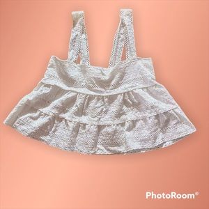 White babydoll shirt